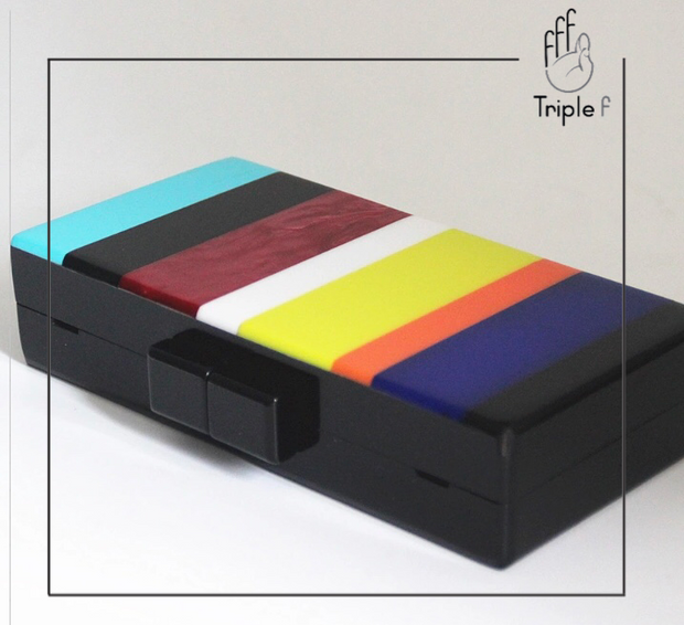 Colorful clutch