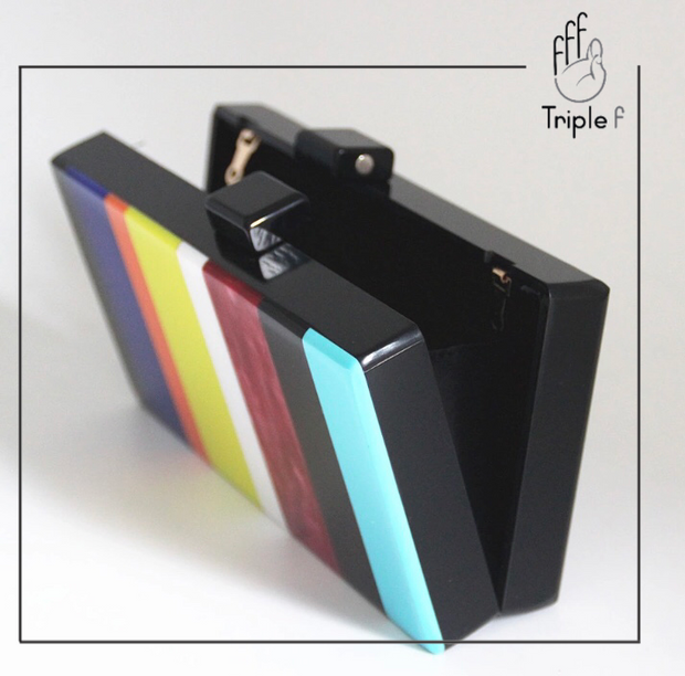 Colorful clutch